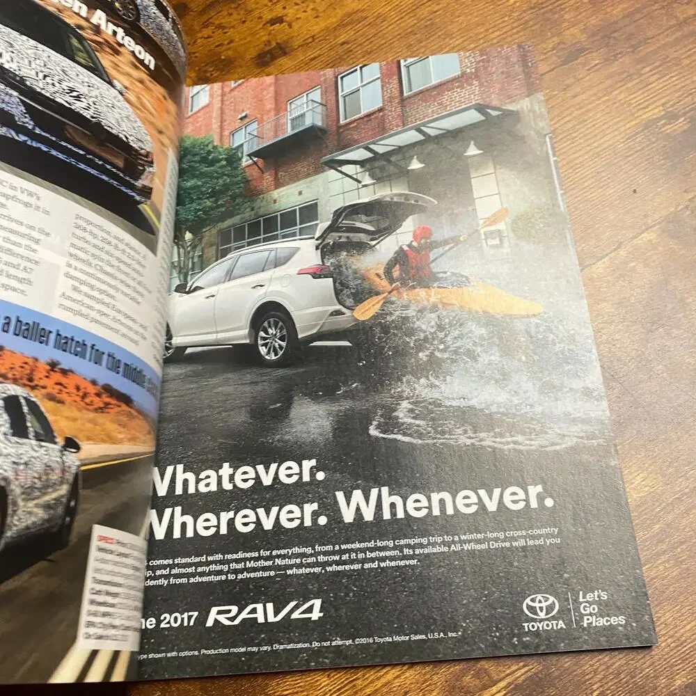 Motor Trend Magazine March 2017 Born Again! New Camry & NASCAR Racer